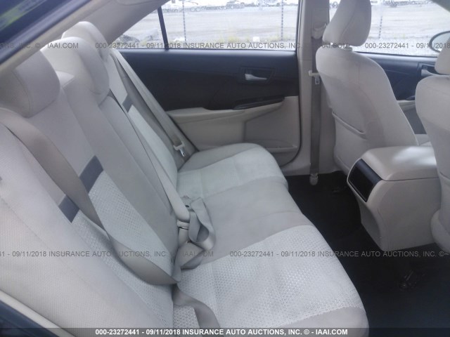 4T1BF1FK6EU312258 - 2014 TOYOTA CAMRY L/SE/LE/XLE 黑色 照片 8