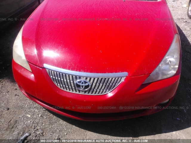 4T1CA30P86U092769 - 2006 TOYOTA CAMRY SOLARA SE/SLE Qırmızı foto 6