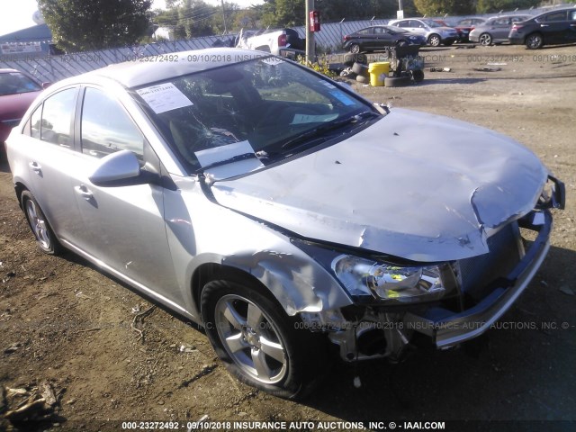 1G1PC5SBXF7152295 - 2015 CHEVROLET CRUZE LT SILVER photo 1