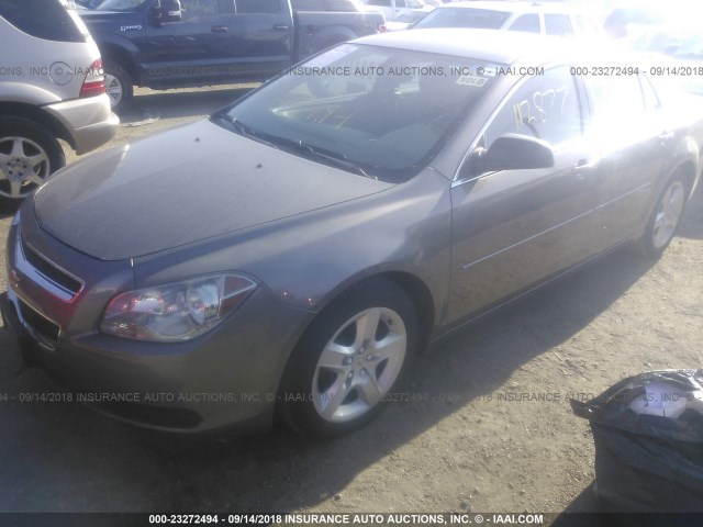 1G1ZB5E12BF128605 - 2011 CHEVROLET MALIBU LS Boz foto 2