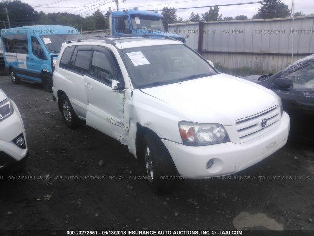 JTEHP21A970205789 - 2007 TOYOTA HIGHLANDER SPORT WHITE photo 1