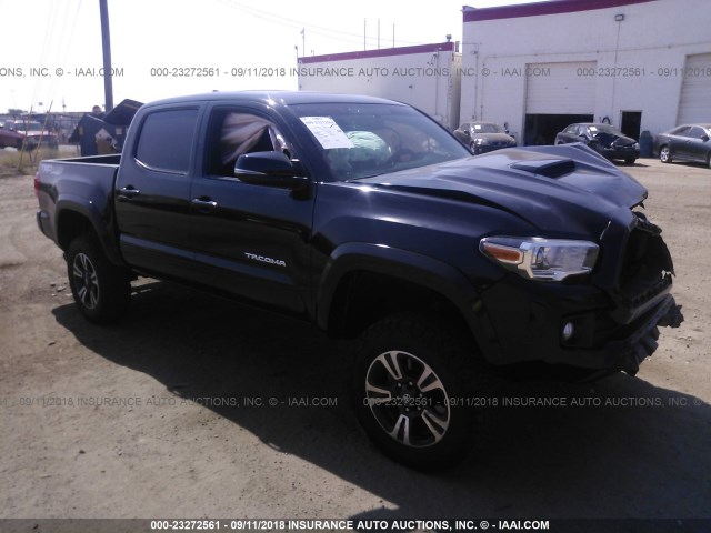 3TMCZ5AN2GM039710 - 2016 TOYOTA TACOMA DBL CAB/SR/SR5/TRD SPT/OR BLACK photo 1