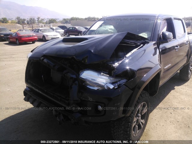3TMCZ5AN2GM039710 - 2016 TOYOTA TACOMA DBL CAB/SR/SR5/TRD SPT/OR BLACK photo 6