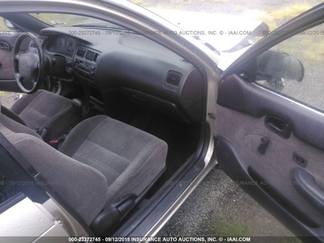 JT2AE09E3P0005636 - 1993 TOYOTA COROLLA LE/DX 金色 照片 5