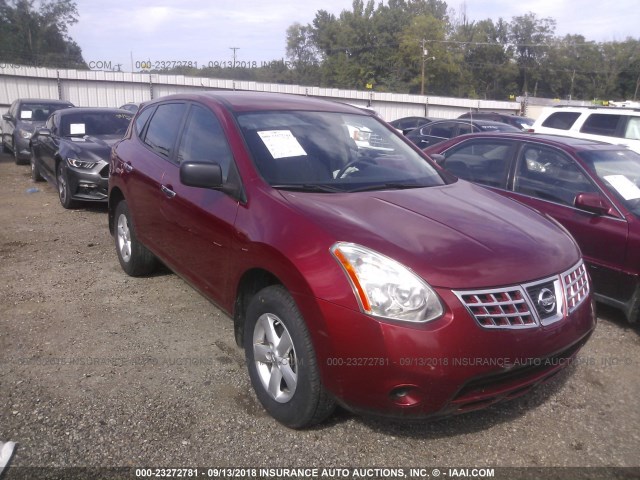 JN8AS5MT2AW021273 - 2010 NISSAN ROGUE S/SL/KROM RED photo 1