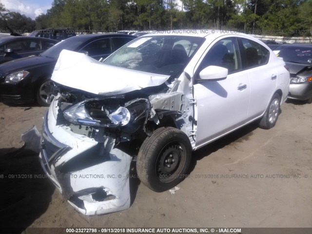 3N1CN7APXGL888193 - 2016 NISSAN VERSA S/S PLUS/SV/SL თეთრი ფოტო 2