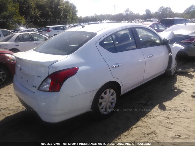3N1CN7APXGL888193 - 2016 NISSAN VERSA S/S PLUS/SV/SL თეთრი ფოტო 4