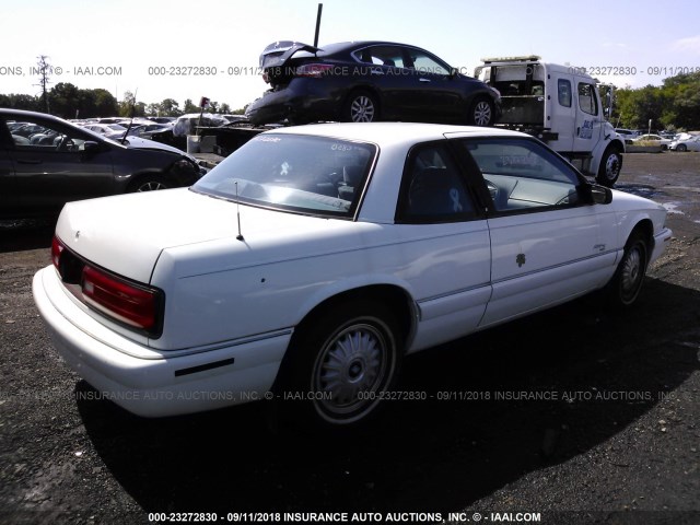 2G4WB12L4S1420462 - 1995 BUICK REGAL CUSTOM/GRAN SPORT WHITE photo 4