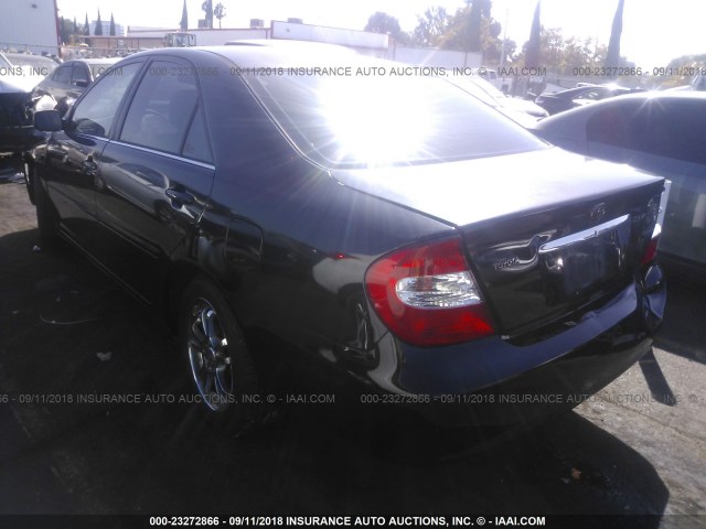 4T1BE32KX4U343645 - 2004 TOYOTA CAMRY LE/XLE/SE Қара фото 3