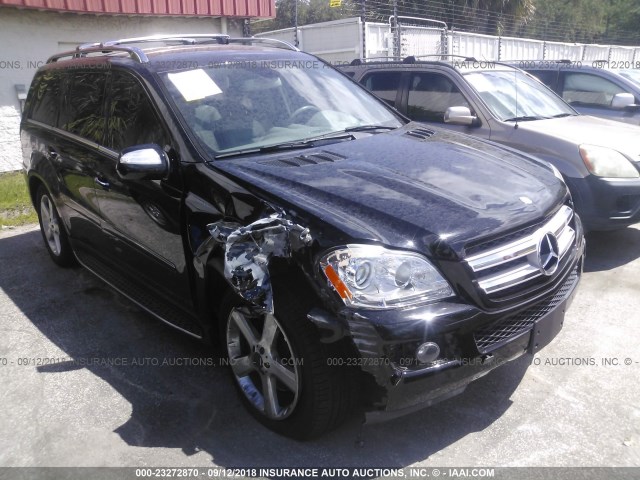 4JGBF71E49A526385 - 2009 MERCEDES-BENZ GL 450 4MATIC BLACK photo 6