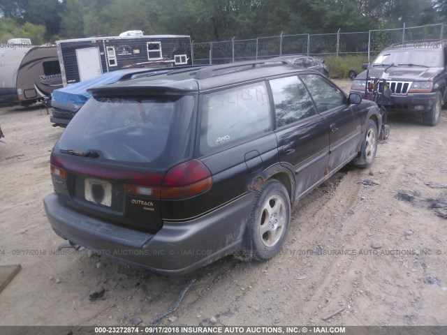 4S3BG6856W6612491 - 1998 SUBARU LEGACY 30TH ANN OUTBACK/LTD/SPT BLACK photo 4