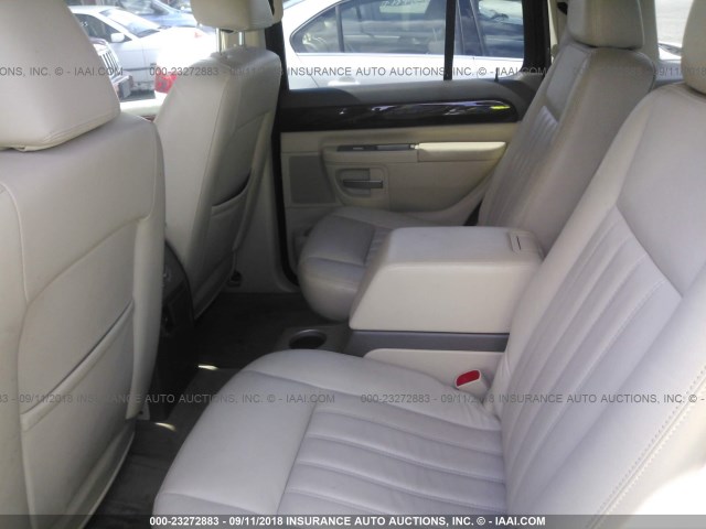 5LMEU88H04ZJ53183 - 2004 LINCOLN AVIATOR 黑色 照片 8