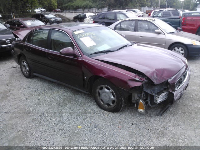 1G4HR54KX2U222781 - 2002 BUICK LESABRE LIMITED MAROON photo 1