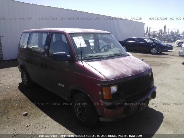 1GNDM15Z7NB183239 - 1992 CHEVROLET ASTRO RED photo 1