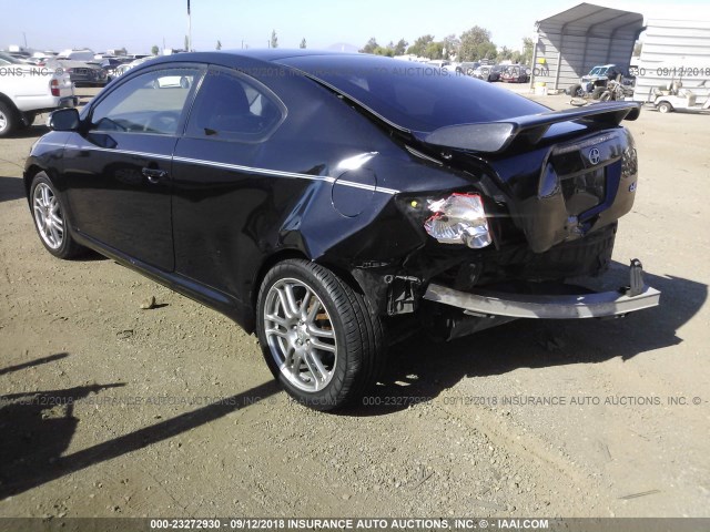 JTKDE177560092932 - 2006 TOYOTA SCION TC 黑色 照片 3