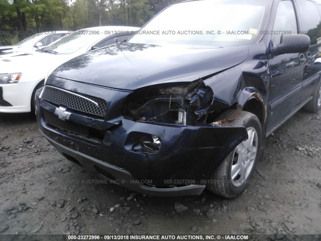 1GNDV23147D183903 - 2007 CHEVROLET UPLANDER LS Dark Blue photo 6