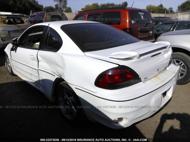 1G2NW12E54M678488 - 2004 PONTIAC GRAND AM GT WHITE photo 3