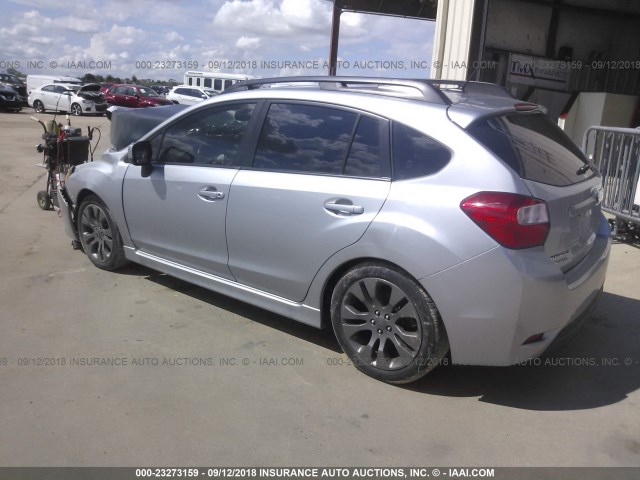 JF1GPAU64D2860305 - 2013 SUBARU IMPREZA SPORT LIMITED SILVER photo 3