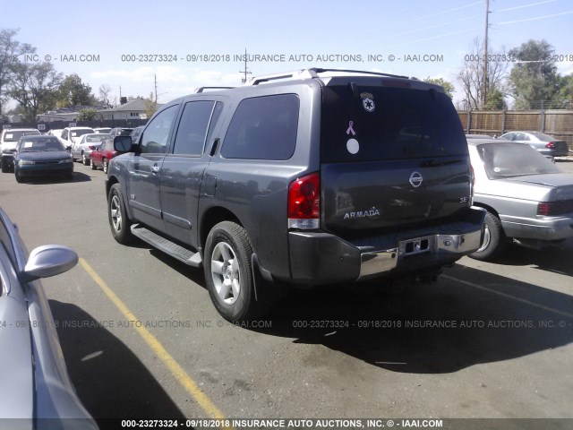 5N1AA08BX6N743280 - 2006 NISSAN ARMADA SE/LE GRAY photo 3