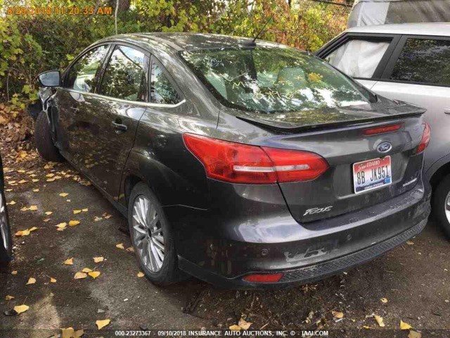 1FADP3J22HL288120 - 2017 FORD FOCUS TITANIUM GRAY photo 15