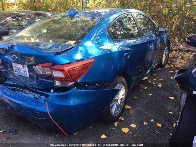 4S3GKAD66J3623765 - 2018 SUBARU IMPREZA PREMIUM PLUS BLUE photo 16