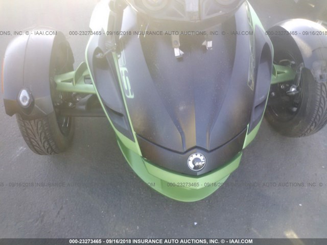 2BXJANA11CV001259 - 2012 CAN-AM SPYDER ROADSTER RS-S GREEN photo 5