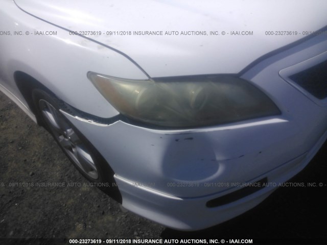 4T1BE46K68U765823 - 2008 TOYOTA CAMRY CE/LE/XLE/SE WHITE photo 6