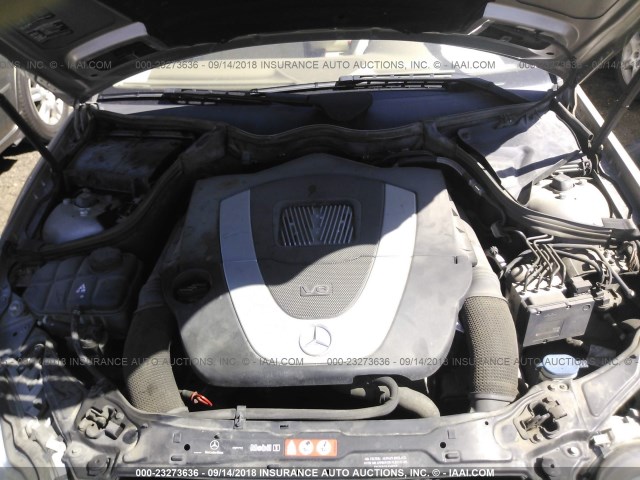 WDBRF92H86F808632 - 2006 MERCEDES-BENZ C GENERATION 2006 280 4MATIC SILVER photo 10