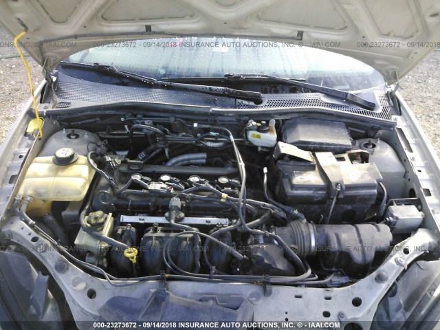 1FAFP34NX7W358216 - 2007 FORD FOCUS ZX4/S/SE/SES Қоңыр фото 10