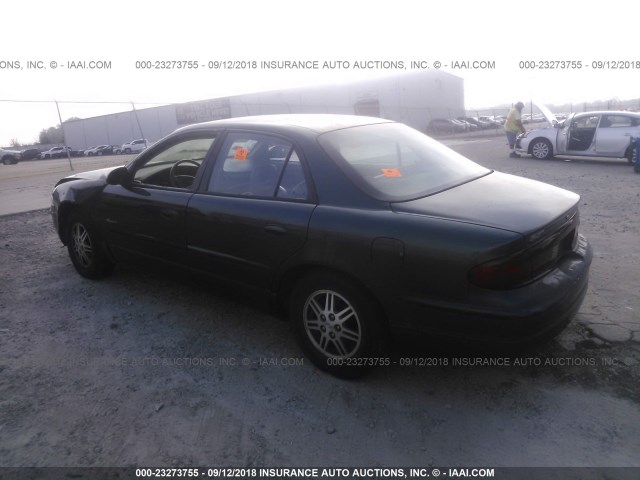 2G4WB55K511140526 - 2001 BUICK REGAL LS GREEN photo 3