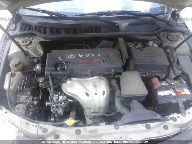 4T1BE46K47U642746 - 2007 TOYOTA CAMRY NEW GENERAT CE/LE/XLE/SE GOLD photo 10