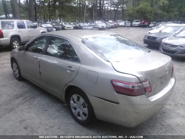 4T1BE46K47U642746 - 2007 TOYOTA CAMRY NEW GENERAT CE/LE/XLE/SE GOLD photo 3