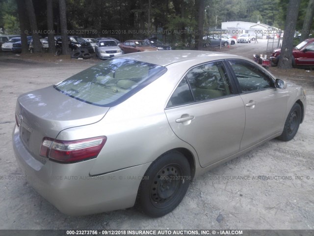 4T1BE46K47U642746 - 2007 TOYOTA CAMRY NEW GENERAT CE/LE/XLE/SE GOLD photo 4