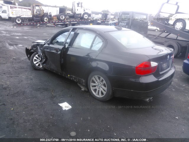 WBAVC93537KX57995 - 2007 BMW 328 XI BLACK photo 3