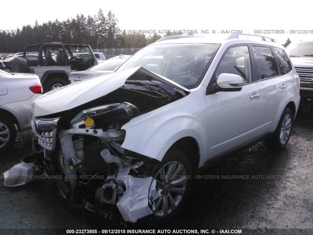 JF2SHAGC6DH440613 - 2013 SUBARU FORESTER TOURING 白色 照片 2
