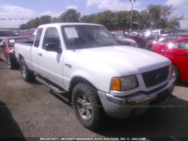 1FTZR45E42PA64450 - 2002 FORD RANGER SUPER CAB WHITE photo 1