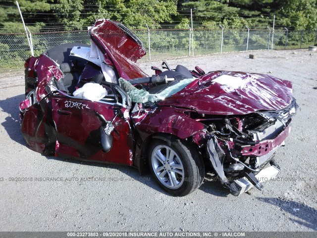 1G1BE5SM4J7184335 - 2018 CHEVROLET CRUZE LT MAROON photo 1