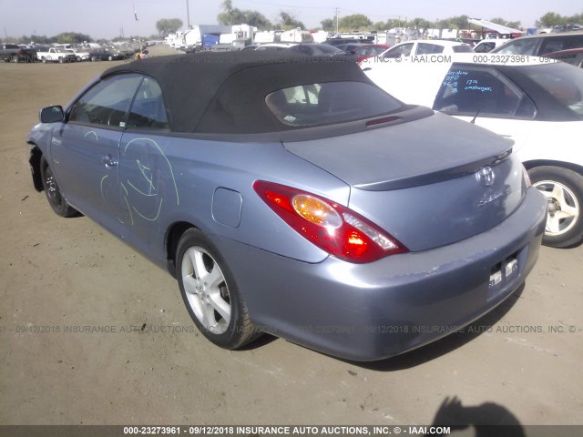 4T1FA38P96U069115 - 2006 TOYOTA CAMRY SOLARA SE/SLE Mavi foto 3
