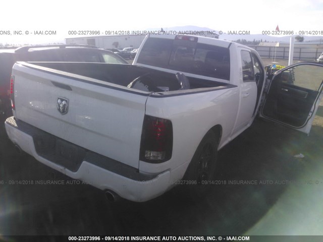 1C6RR7UT0FS634004 - 2015 RAM 1500 SPORT WHITE photo 4