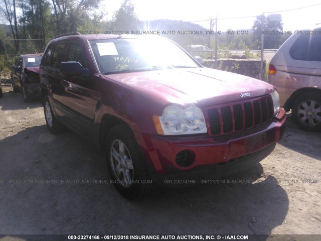 1J4HR48N96C270264 - 2006 JEEP GRAND CHEROKEE LAREDO/COLUMBIA/FREEDOM 红色 照片 1