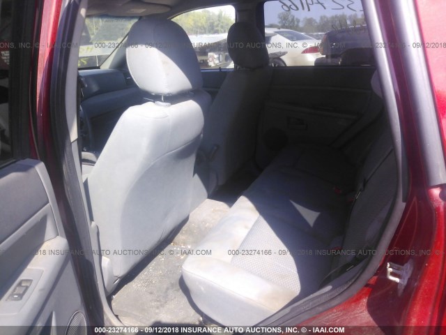 1J4HR48N96C270264 - 2006 JEEP GRAND CHEROKEE LAREDO/COLUMBIA/FREEDOM 红色 照片 8