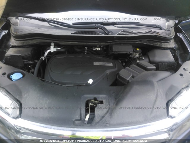 5FPYK3F47HB016340 - 2017 HONDA RIDGELINE RTS 蓝色 照片 10