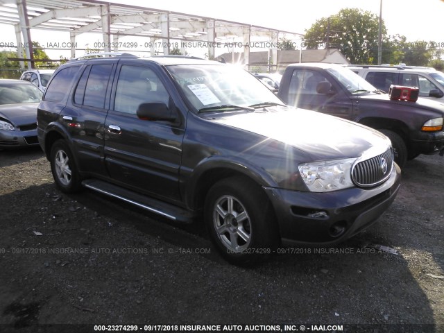 5GADT13S562214167 - 2006 BUICK RAINIER CXL GRAY photo 1