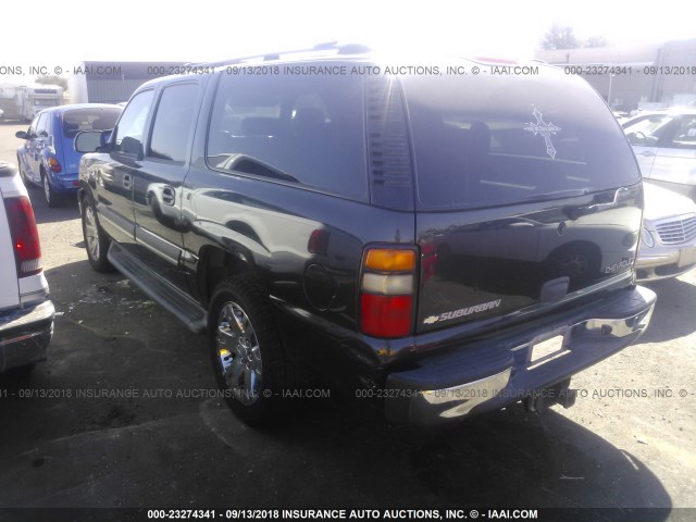 3GNEC16ZX5G131472 - 2005 CHEVROLET SUBURBAN C1500 GRAY photo 3