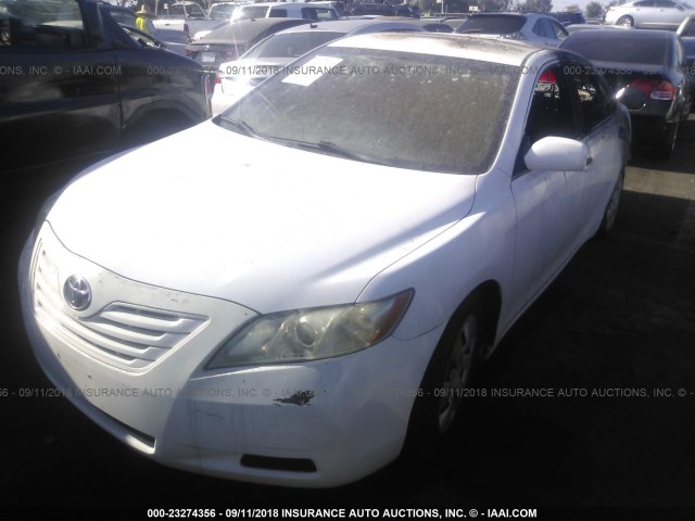 4T4BE46K58R032717 - 2008 TOYOTA CAMRY CE/LE/XLE/SE WHITE photo 2