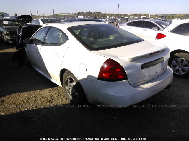 2G2WS522641149964 - 2004 PONTIAC GRAND PRIX GT2 WHITE photo 3