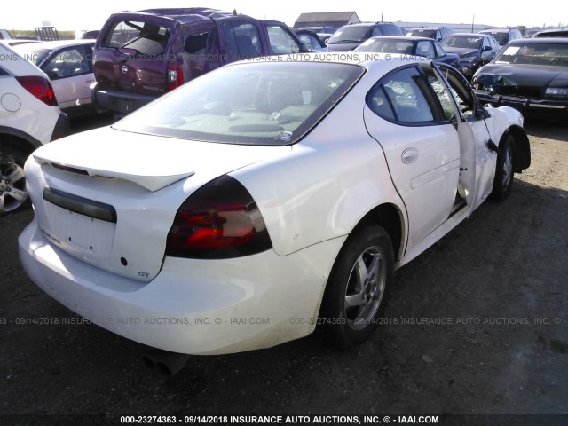 2G2WS522641149964 - 2004 PONTIAC GRAND PRIX GT2 თეთრი ფოტო 4