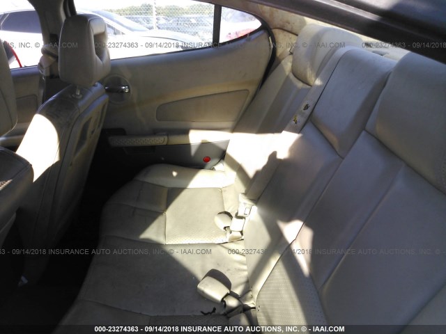 2G2WS522641149964 - 2004 PONTIAC GRAND PRIX GT2 თეთრი ფოტო 8