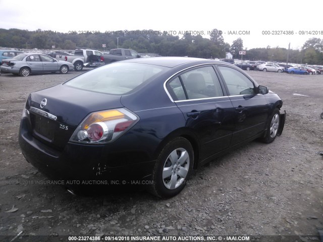 1N4AL21E17N498634 - 2007 NISSAN ALTIMA 2.5/2.5S BLUE photo 4