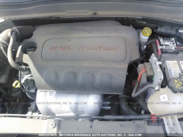 ZACCJAAT0FPB33577 - 2015 JEEP RENEGADE SPORT Արծաթագույն լուսանկար 10